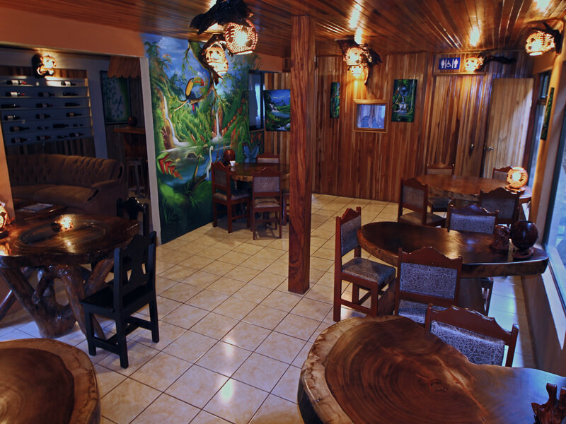 Breakfast Room Monteverde Villa Lodge